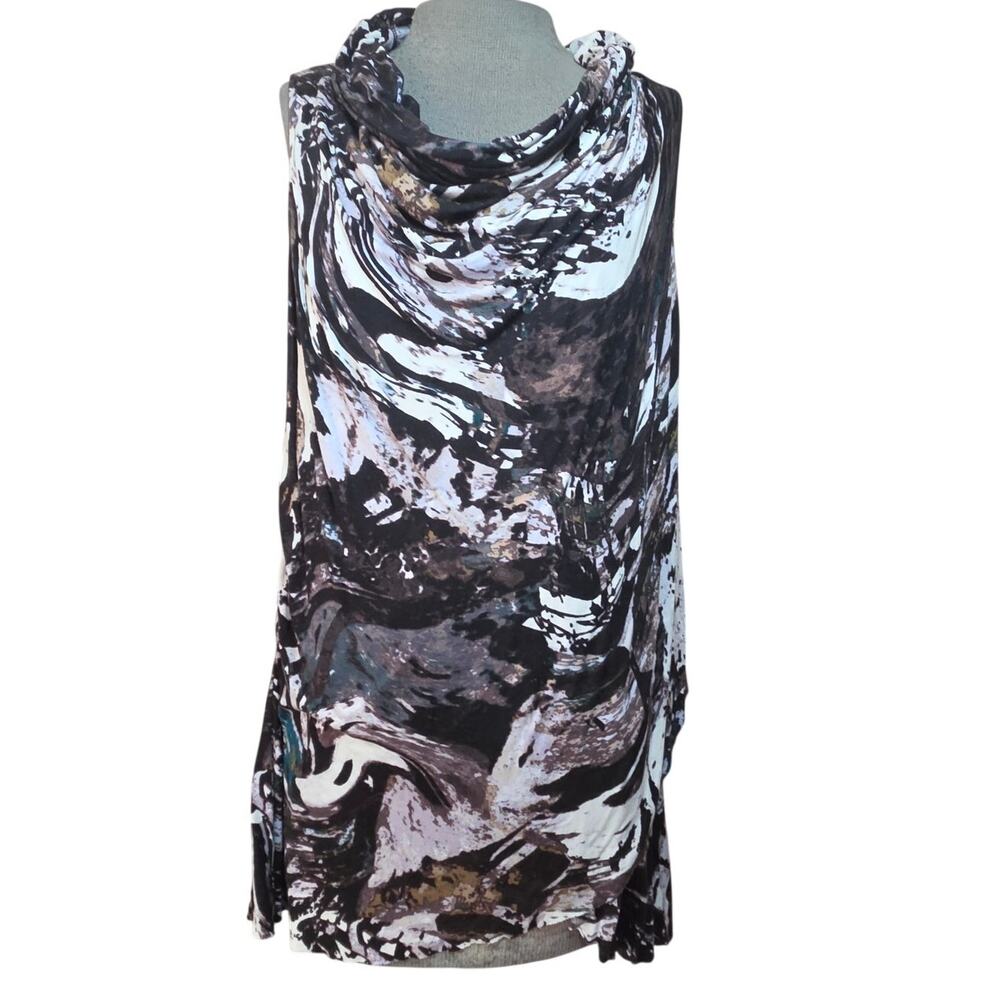 Sleeveless Multi Color Blouse Size XL